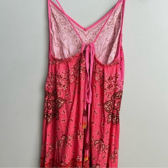 Anthropologie Pink and Orange Maxi Dress - Picture 8 of 12